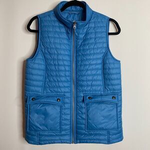 Vineyard Vines Blue Lightweight Puffer Vest Size S